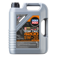 LIQUI MOLY Top Tec 4200 5W-30 New generation, syntetický motorový olej 5 l