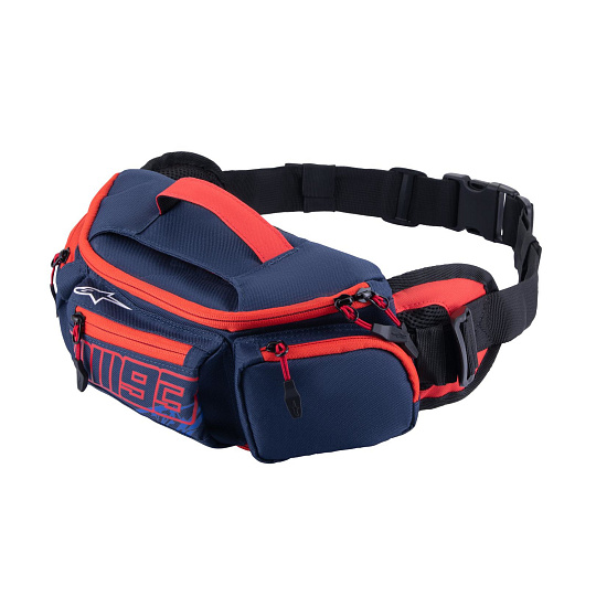 ledvinka MM93 kolekce, ALPINESTARS (červená fluo/modrá, objem 2,5 l) 2026