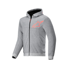 bunda CHROME V2 SPORT, ALPINESTARS (šedá/červená fluo) 2025