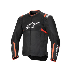 bunda T-SPS AIR V2, ALPINESTARS (černá/červená fluo) 2025