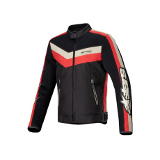 bunda T-DYNO AIR, ALPINESTARS (černá/červená/béžová) 2025