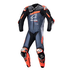 jednodílná kombinéza GP PLUS 4, TECH-AIR kompatibilní, ALPINESTARS (černá/červená fluo/tmavě modrá) jednodílná kombinéza GP PLUS 4, TECH-AIR kompatibilní, ALPINESTARS (černá/červená fluo/tmavě modrá)