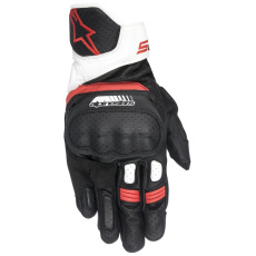 rukavice SP-5, ALPINESTARS (černé/bílé/červené) 2025