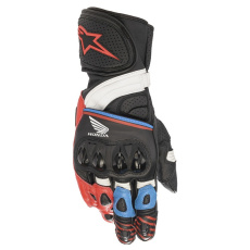rukavice GP PLUS R 2 HONDA kolekce, ALPINESTARS (černá/červená/modrá)