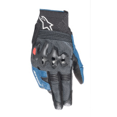 rukavice MORPH SPORT, ALPINESTARS (černá/tmavě šedá/modrá/červená) 2025