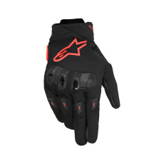 rukavice SP X 3, ALPINESTARS (černá/červená fluo) 2025