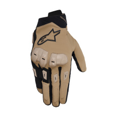 rukavice SP X 3, ALPINESTARS (tmavá khaki/písková/černá) 2025