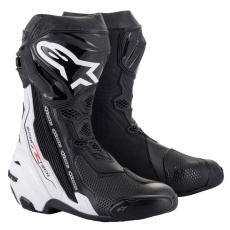 boty SUPERTECH R, ALPINESTARS (černá/bílá) 2025