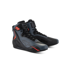 boty FASTER-4, ALPINESTARS (černá/šedá/červená fluo) 2025