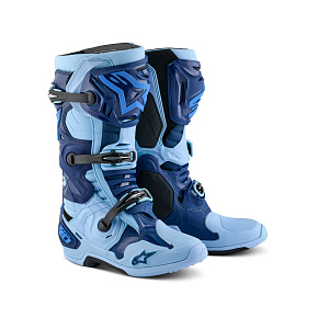 boty TECH 10 limitovaná edice STEELERS, ALPINESTARS (modrá/světle modrá) boty TECH 10 limitovaná edice STEELERS, ALPINESTARS (modrá/světle modrá)