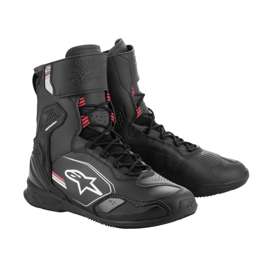 boty SUPERFASTER, ALPINESTARS (černá/šedá/červená) 2026 boty SUPERFASTER, ALPINESTARS (černá/šedá/červená) 2026