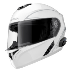 Bluetooth přilba s headsetem Outrush R, SENA (lesklá bílá) Bluetooth přilba s headsetem Outrush R, SENA (lesklá bílá)