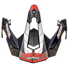 kšilt pro přilby N312 VAPOR, NOX (bílá,modrá,červená)