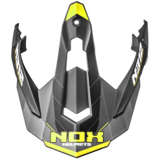 kšilt pro přilby N312 VAPOR, NOX (černá matná, žlutá)