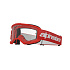 brýle VISION 3 WORDMARK, ALPINESTARS (červená, čiré plexi) 2027