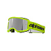 brýle VISION 3 WORDMARK, ALPINESTARS (žlutá fluo, zrcadlové stříbrné plexi) 2027