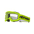 brýle VISION 3 WORDMARK, ALPINESTARS (žlutá fluo, čiré plexi) 2027