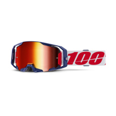 ARMATIC 100% brýle MACH Z, červené plexi