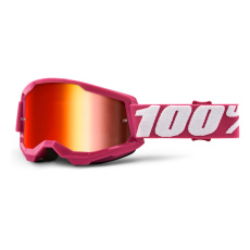 STRATA 2, 100% brýle Fletcher, zrcadlové červené plexi