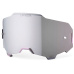 plexi ARMEGA, 100% (HIPER stříbrné chromové, Anti-fog)