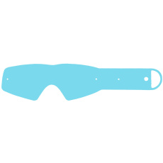 strhávací slídy plexi pro brýle ALPINESTARS VISION YOUTH, Q-TECH (20 vrstev v balení, čiré)