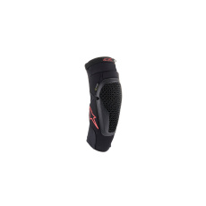 chrániče kolen BIONIC FLEX, ALPINESTARS (černá/červená, pár) 2025
