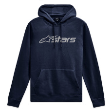 mikina BLAZE HOODIE 3, ALPINESTARS (modrá/šedá)