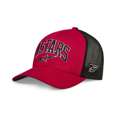 kšiltovka DUNKER TRUCKER, ALPINESTARS (červená/černá)