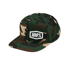 kšiltovka 100% - MACHINE Snapback camo (UNI)