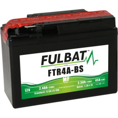 baterie 12V, YTR4A-BS, 2,3Ah, 45A, bezúdržbová MF AGM 113x48x85, FULBAT (vč. balení elektrolytu)
