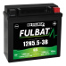 baterie 12V, 12N5.5-3B GEL, 12V, 5.5Ah, 70A, bezúdržbová GEL technologie 135x60x130 FULBAT (aktivovaná ve výrobě)
