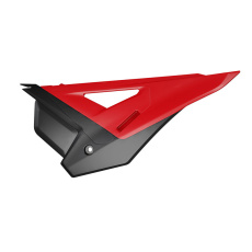 boční číslové tabulky REVOLUTION HONDA, RTECH (červená-černá)
