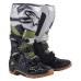 boty TECH 7 ENDURO, ALPINESTARS (černá/stříbrná/military zelená)