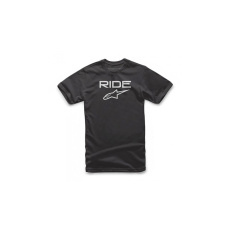 Alpinestars tričko Ride 2.0 - Black/white