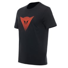 Triko DAINESE LOGO černo/fluo červené