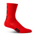 Cyklo ponožky Fox 6" Flexair Merino Sock  Fluorescent Red