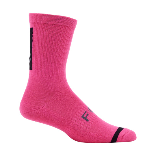 Cyklo ponožky Fox 8" Defend Sock  Pink