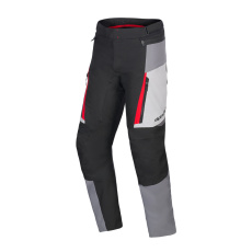 kalhoty ST-1 WATERPROOF HONDA kolekce, ALPINESTARS (šedá/tmavě šedá/černá/červená) 2025