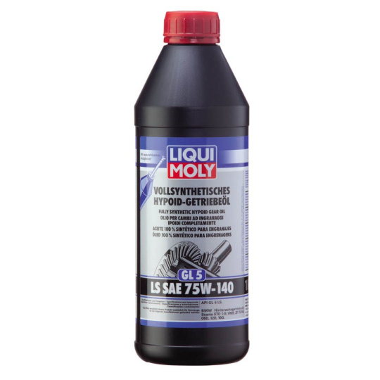 LIQUI MOLY Hypoidní převodový olej LS SAE 75W-140 GL5 plně syntetický olej 1l