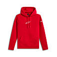 mikina FRONTAL HOODIE, ALPINESTARS (červená)