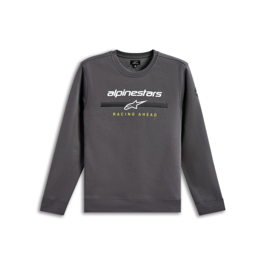 mikina BETTERN CREW, ALPINESTARS (šedá) mikina BETTERN CREW, ALPINESTARS (šedá)