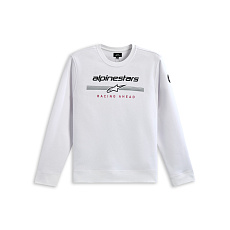 mikina BETTERN CREW, ALPINESTARS (bílá)