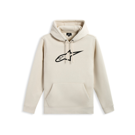 mikina AGELESS HOODIE 3, ALPINESTARS (bílá off white/černá) mikina AGELESS HOODIE 3, ALPINESTARS (bílá off white/černá)