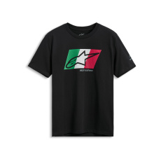 triko GLOBAL CSF, ALPINESTARS (černá/zelená/bílá/červená) triko GLOBAL CSF, ALPINESTARS (černá/zelená/bílá/červená)