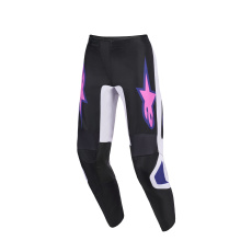 kalhoty FLUID GRID, ALPINESTARS (černá/světle šedá/fialová) 2026