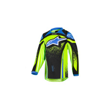 dres RACER NOMUR KIDS, ALPINESTARS, dětské (tmavě modrá/žlutá fluo/černá) 2026