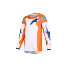 dres FLUID GRID YOUTH, ALPINESTARS, dětské (oranžová/modrá/bílá) 2026