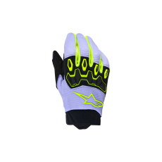 rukavice FULL BORE V2 YOUTH/KIDS, ALPINESTARS, dětské (fialová/žlutá fluo) 2026