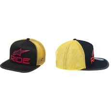 Alpinestars Ride 4.0 Trucker kšiltovka - černá/žlutá/červená