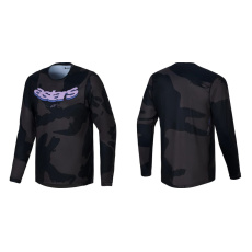 Alpinestars A-Dura Hollow camo L/S Jersey dres - Black Camo